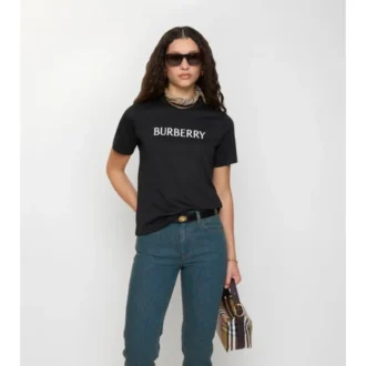 Camiseta de algodón con logotipo