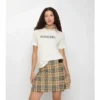 Camiseta de algodón con logotipo Camiseta de algodón con logotipo