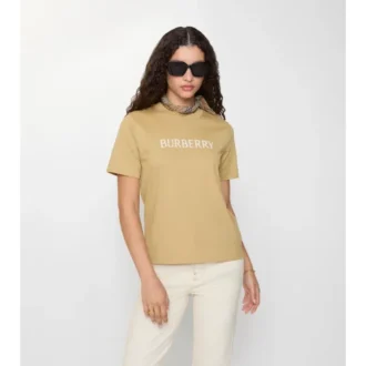 Camiseta de algodón con logotipo