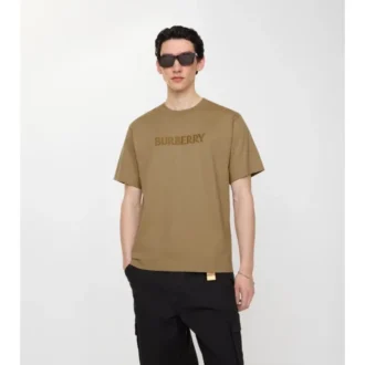 Camiseta de algodón con logotipo