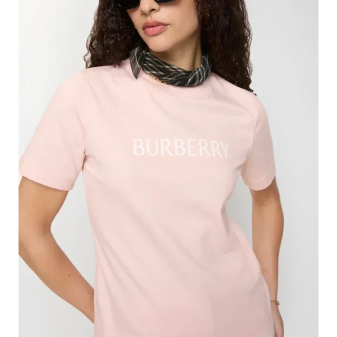 Camiseta de algodón con logotipo Camiseta de algodón con logotipo