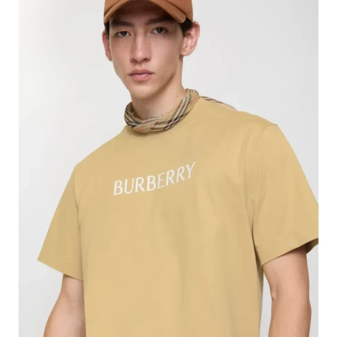 Camiseta de algodón con logotipo Camiseta de algodón con logotipo