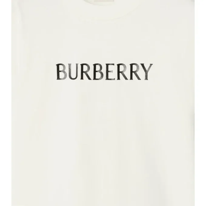Camiseta de algodón con logotipo Camiseta de algodón con logotipo