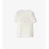 Camiseta de algodón con logotipo gótico Camiseta de algodón con logotipo gótico