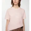 Camiseta de algodón con logotipo gótico Camiseta de algodón con logotipo gótico