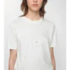 Camiseta de algodón con logotipo gótico Camiseta de algodón con logotipo gótico