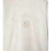 Camiseta de algodón con logotipo gótico Camiseta de algodón con logotipo gótico