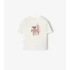 Camiseta de algodón con oso surfista Camiseta de algodón con oso surfista