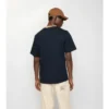 Camiseta de algodón con ribetes a cuadros