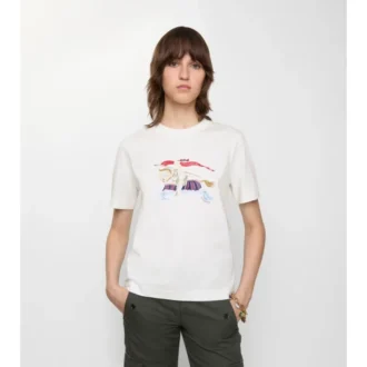 Camiseta de algodón Crystal EKD