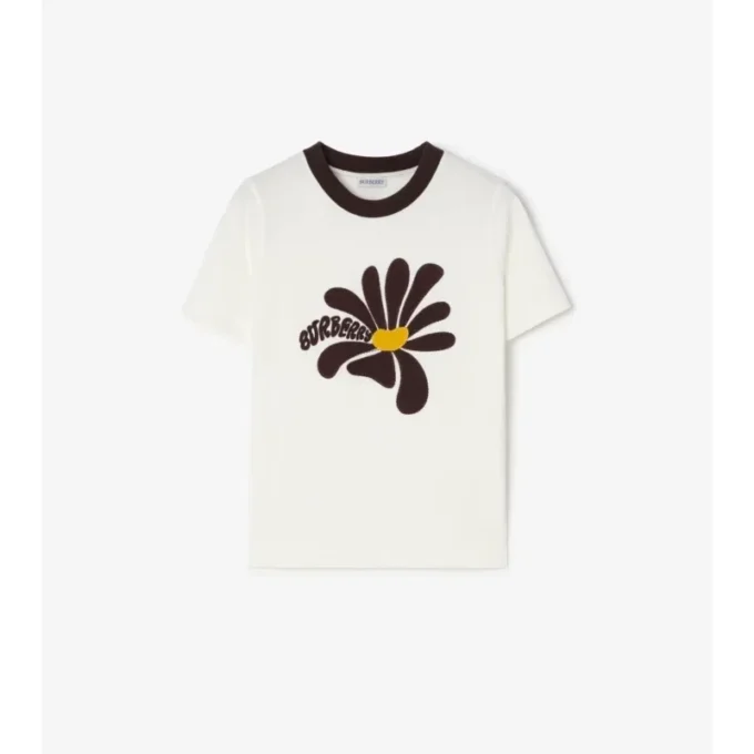 Camiseta de algodón Daisy