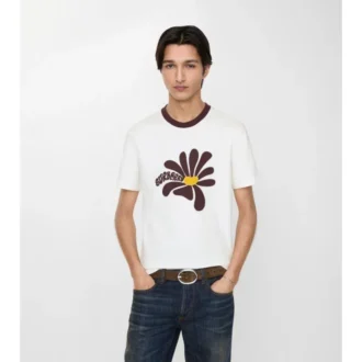 Camiseta de algodón Daisy