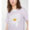 Camiseta de algodón Daisy Camiseta de algodón Daisy