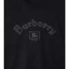 Camiseta de algodón de manga larga con logotipo gótico Camiseta de algodón de manga larga con logotipo gótico