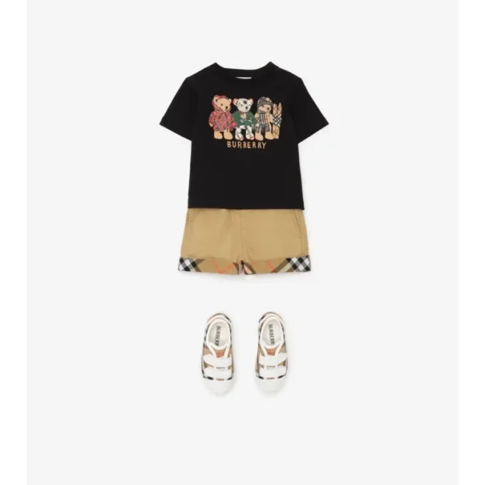 Camiseta de algodón de Thomas Bear and Friends Camiseta de algodón de Thomas Bear and Friends