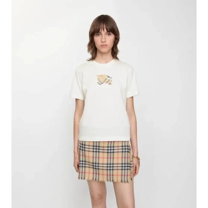 Camiseta de algodón EKD Check