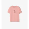 Camiseta de algodón EKD con estampado floral