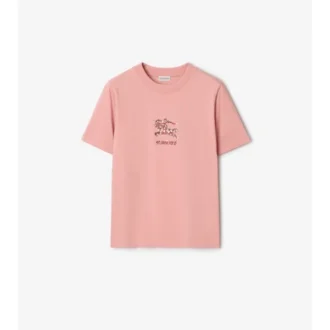 Camiseta de algodón EKD con estampado floral