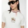 Camiseta de algodón EKD con estampado floral