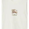 Camiseta de algodón EKD con estampado floral