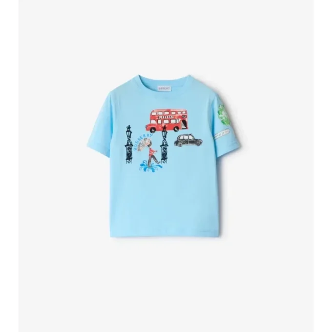 Camiseta de algodón London Camiseta de algodón London