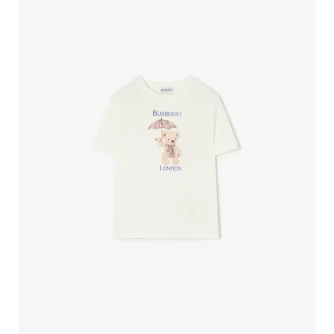 Camiseta de algodón London Bear Camiseta de algodón London Bear
