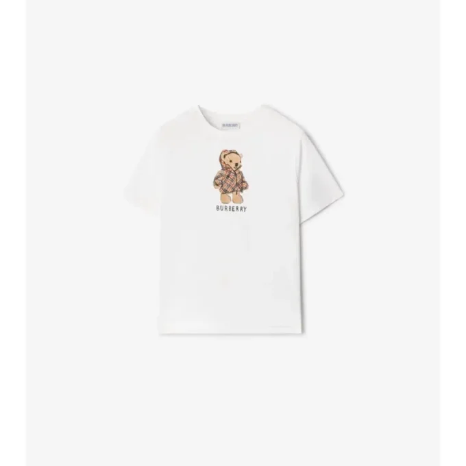 Camiseta de algodón Puffer Bear Camiseta de algodón Puffer Bear