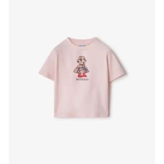 Camiseta de algodón Rainy Day Bear