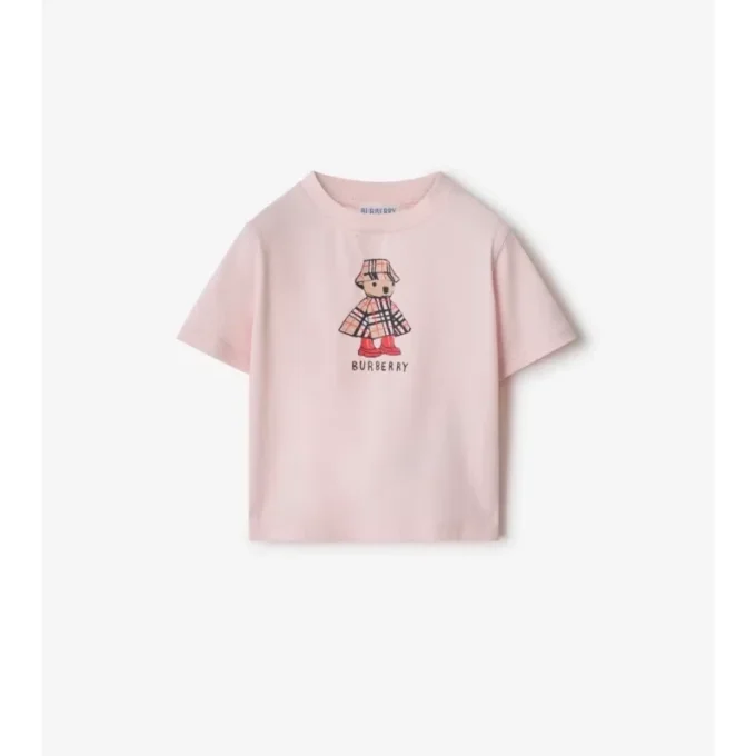 Camiseta de algodón Rainy Day Bear Camiseta de algodón Rainy Day Bear