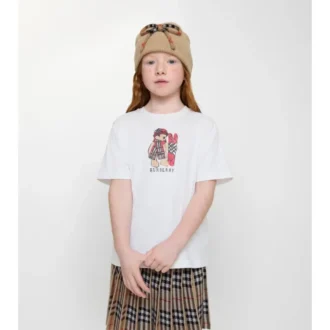 Camiseta de algodón Ski Bear