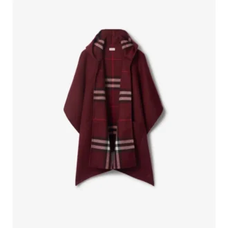 Capa con capucha de cachemira