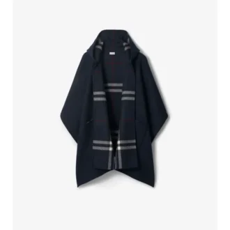 Capa con capucha de cachemira