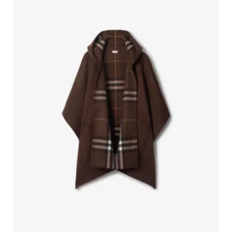Capa con capucha de cachemira