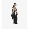 Capa reversible de lana con estampado EKD Check
