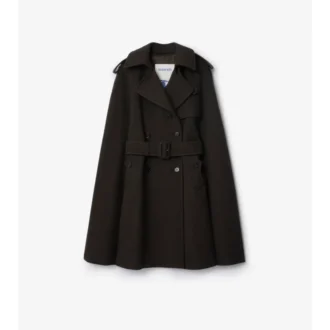 Capa tipo trench Belmont de cachemira