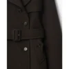 Capa tipo trench Belmont de cachemira Capa tipo trench Belmont de cachemira