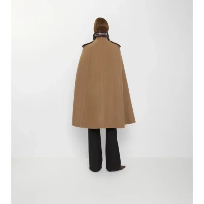 Capa tipo trench de lana Belmont Capa tipo trench de lana Belmont