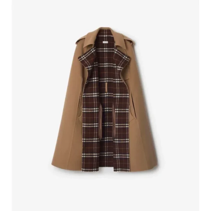Capa tipo trench de lana Belmont Capa tipo trench de lana Belmont