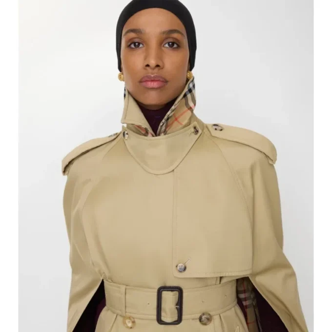 Capa trench Belmont de Gabardine