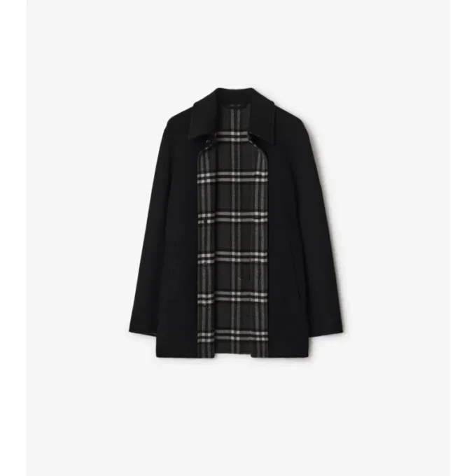 Car Coat corto de lana
