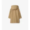 Car Coat de algodón con capucha Car Coat de algodón con capucha