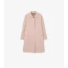 Car Coat de gabardina tropical de largo medio Car Coat de gabardina tropical de largo medio