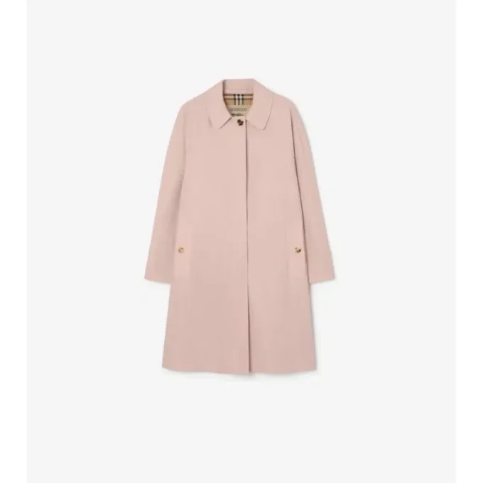 Car Coat de gabardina tropical de largo medio Car Coat de gabardina tropical de largo medio