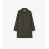 Car Coat de gabardina tropical de largo medio