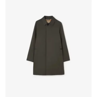 Car Coat de gabardina tropical de largo medio