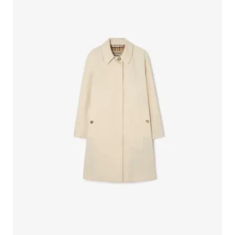 Car Coat de gabardina tropical de largo medio