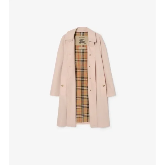 Car Coat de gabardina tropical de largo medio Car Coat de gabardina tropical de largo medio