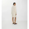 Car Coat de gabardina tropical de largo medio