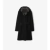 Car Coat de lana reversible de largo medio Car Coat de lana reversible de largo medio