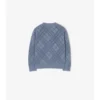 Cardigan de algodón de punto calado Cardigan de algodón de punto calado